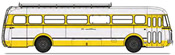 BUS R4190 Yellow and White - SNCF - Rodez - Séverac (81)